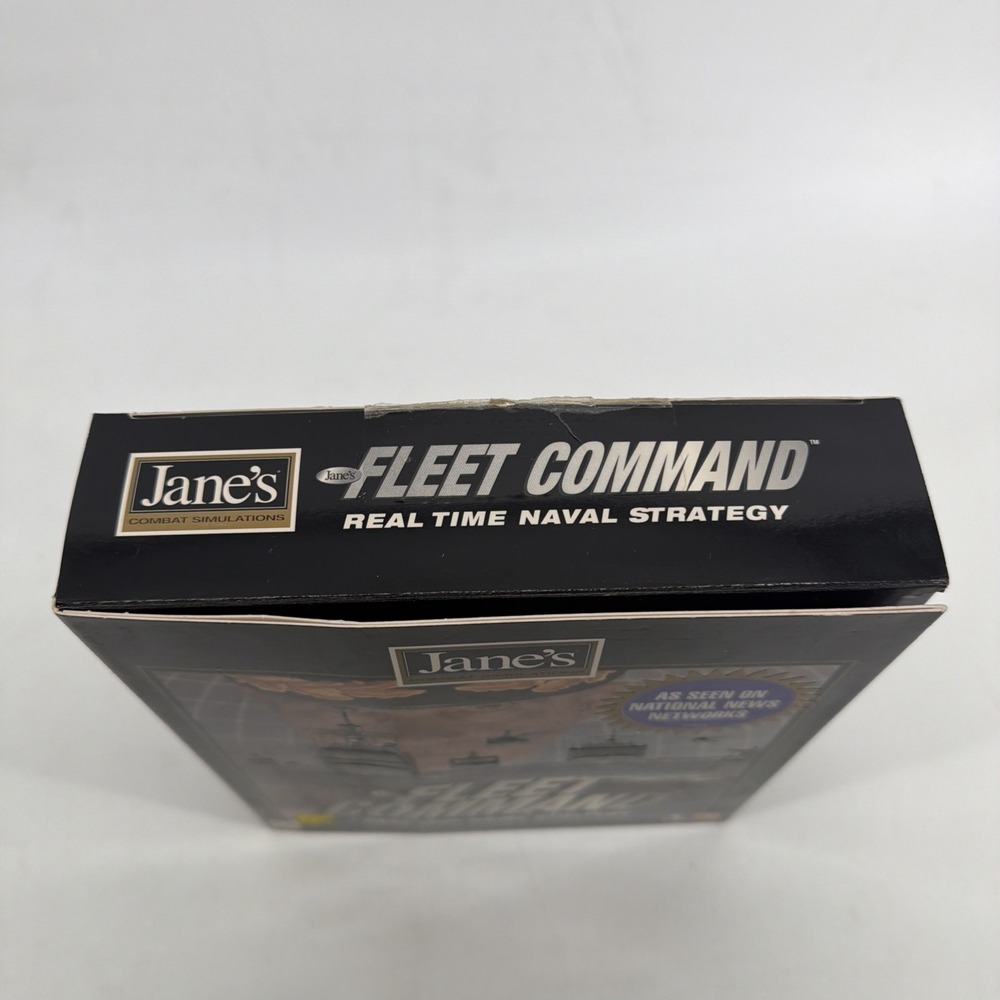 Janes Fleet Command (1999) Pre-Owned US Retail Store Big Box Edition As Shown - Picture 3 of 8